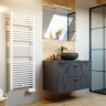 Электрический полотенцесушитель Atlantic Theola Digital WW 750W белый широкий
